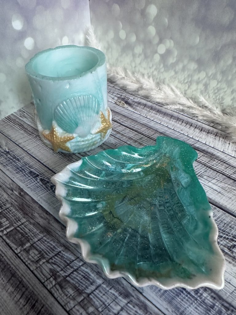 Набор «Морской бриз» (органайзер и подставка)