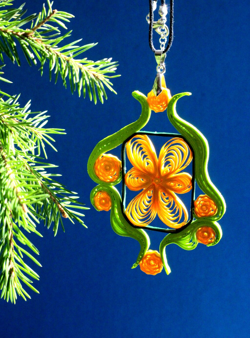 Асимметричный кулон квиллинг