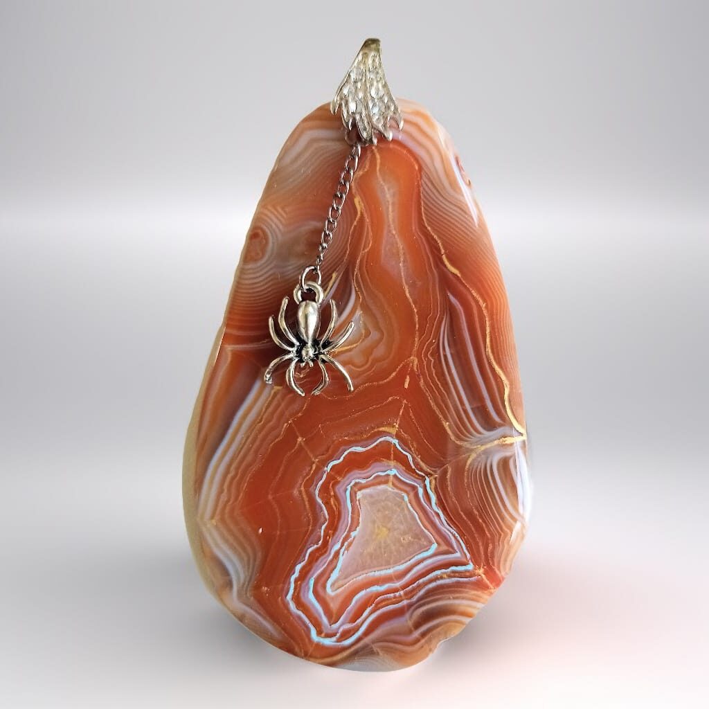 Подвеска Агат с росписью