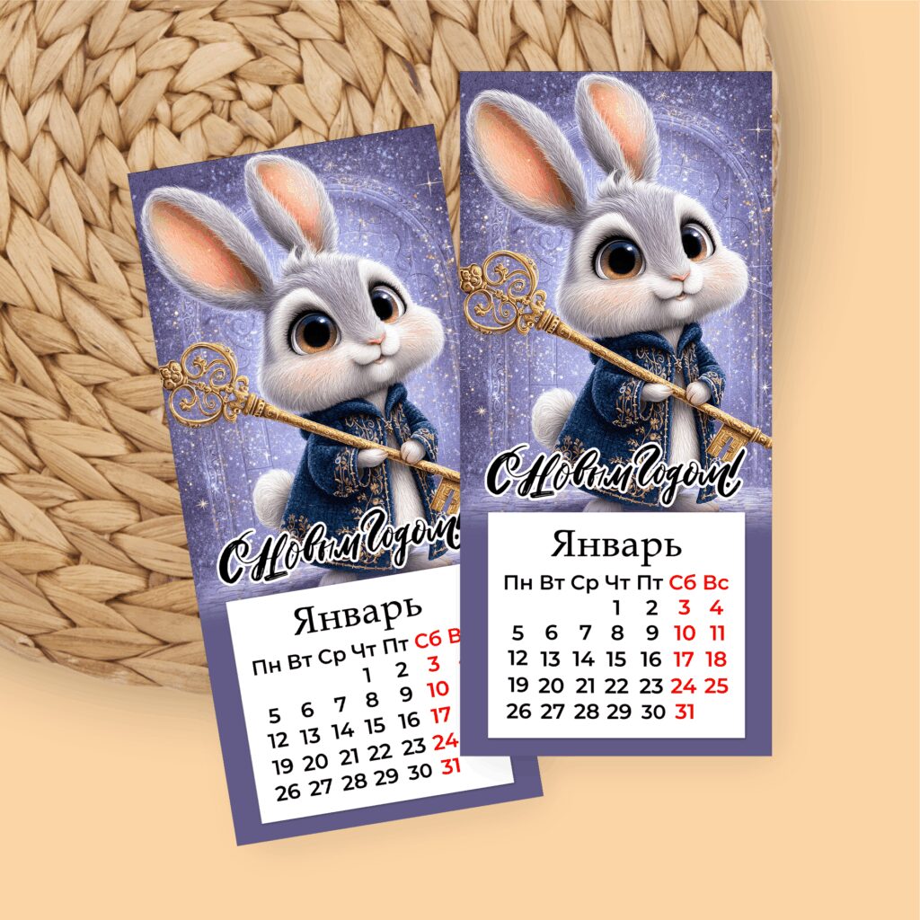 Календарь на магните в ассортименте