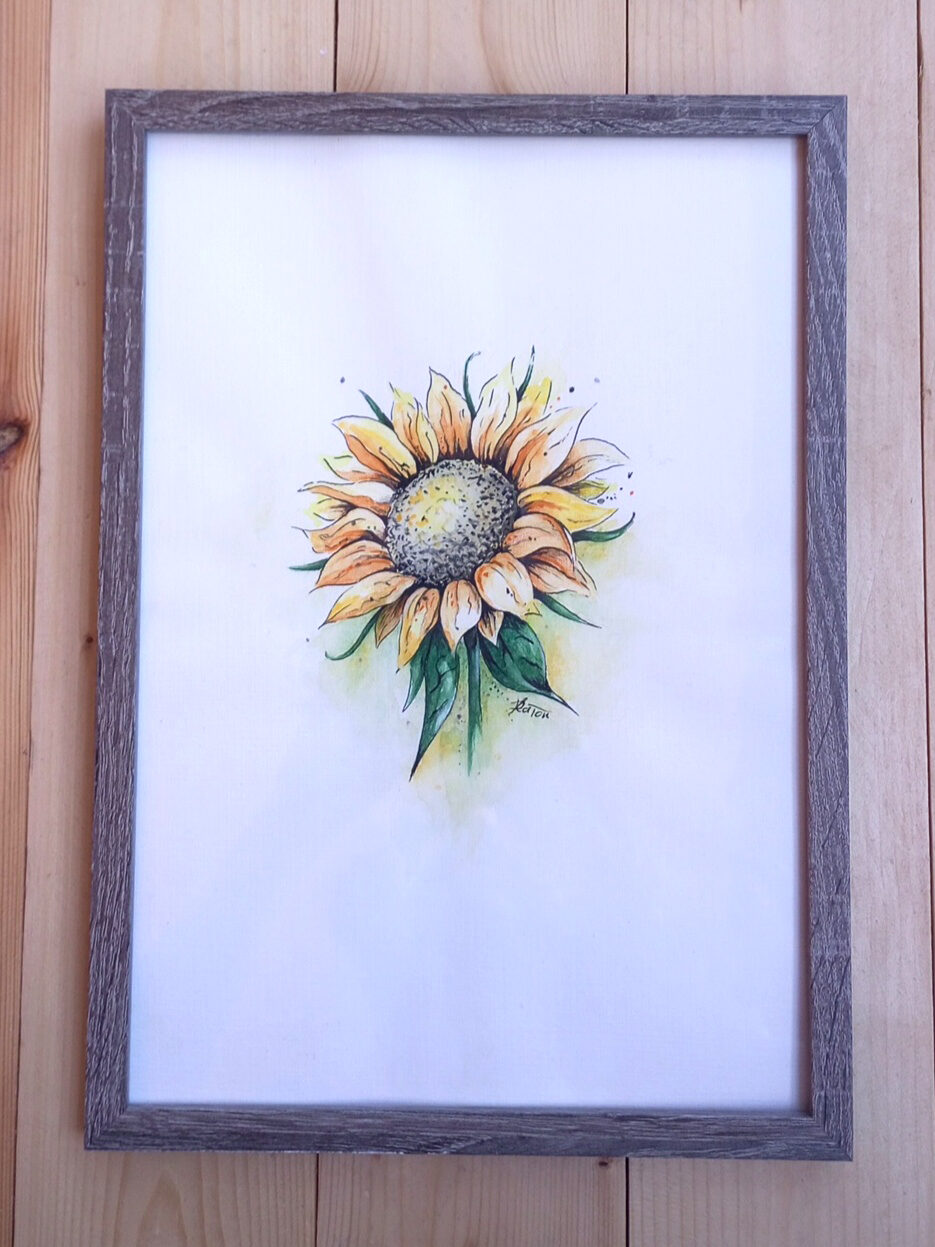Картина «Подсолнух»