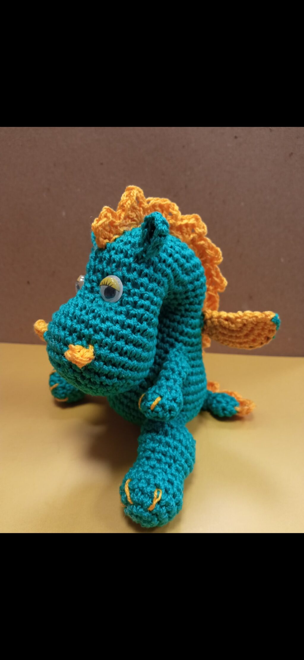 Игрушка «Дракон зелёный»