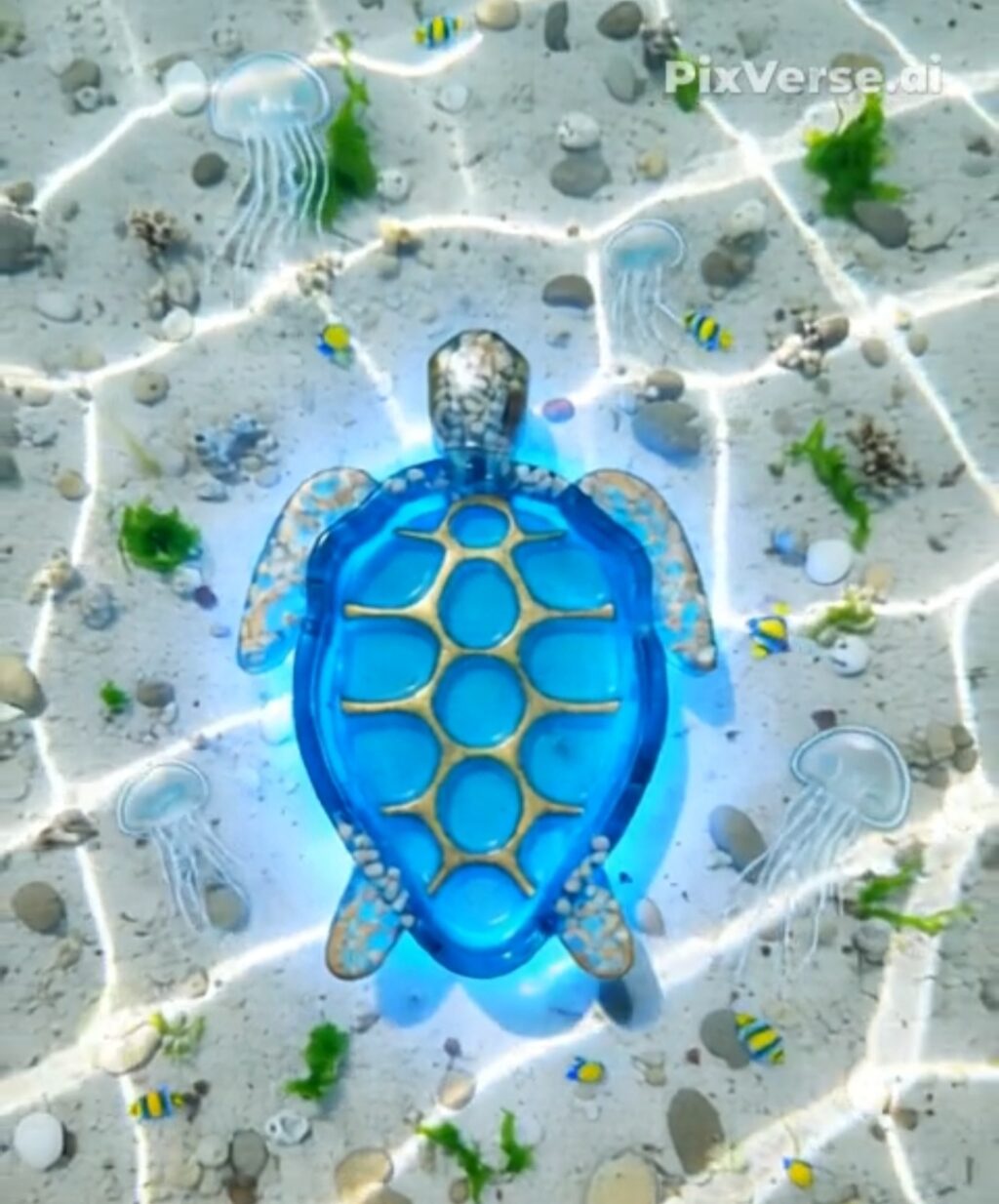 Поднос «Черепаха» светится в темноте