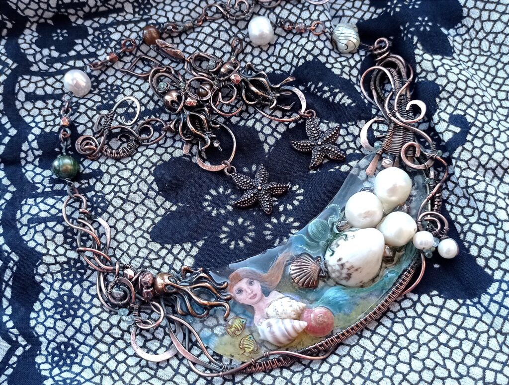 Колье и серьги «Жемчуга для Серены»