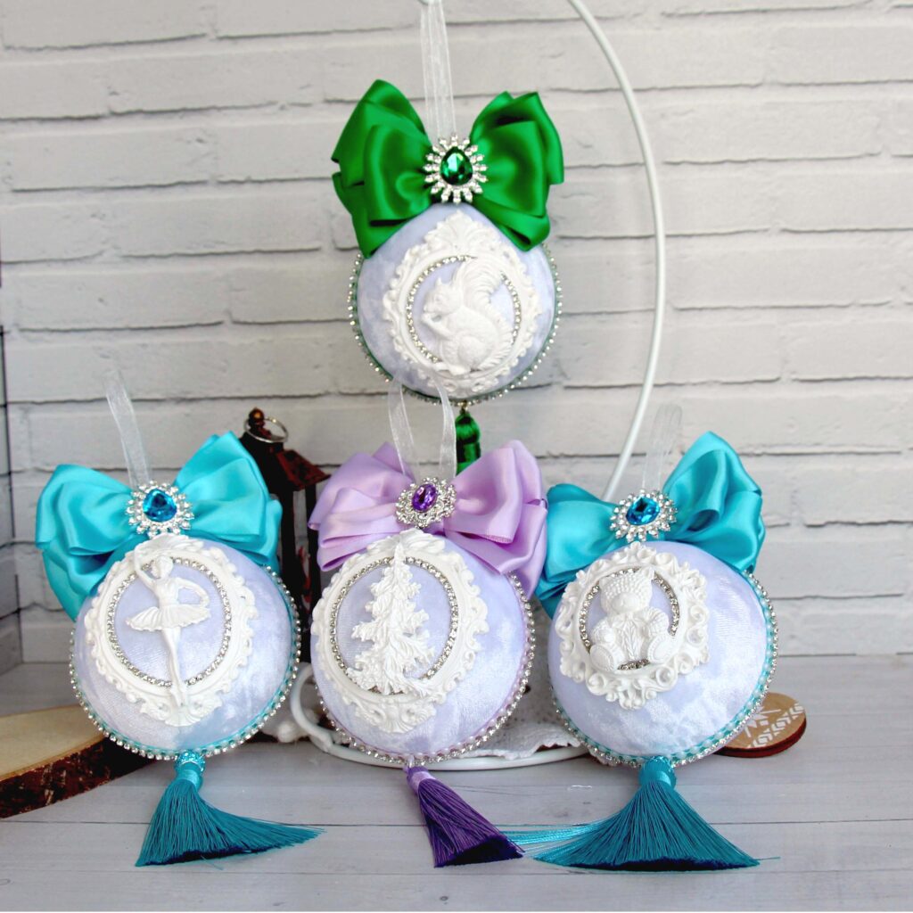 Ёлочные игрушки ручной работы