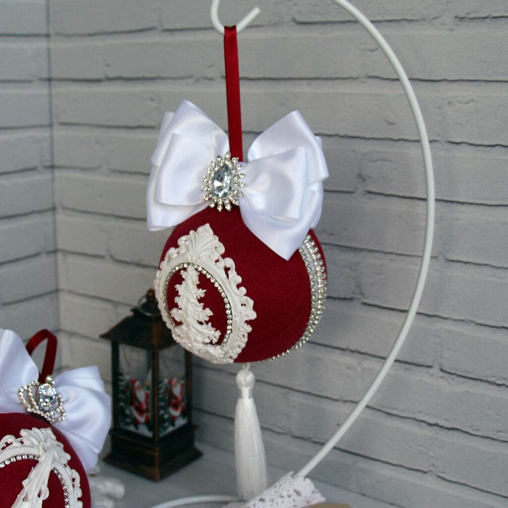 Ёлочные игрушки ручной работы