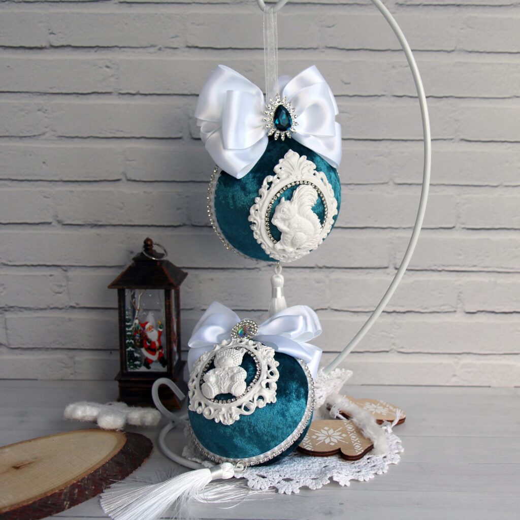 Ёлочные игрушки ручной работы