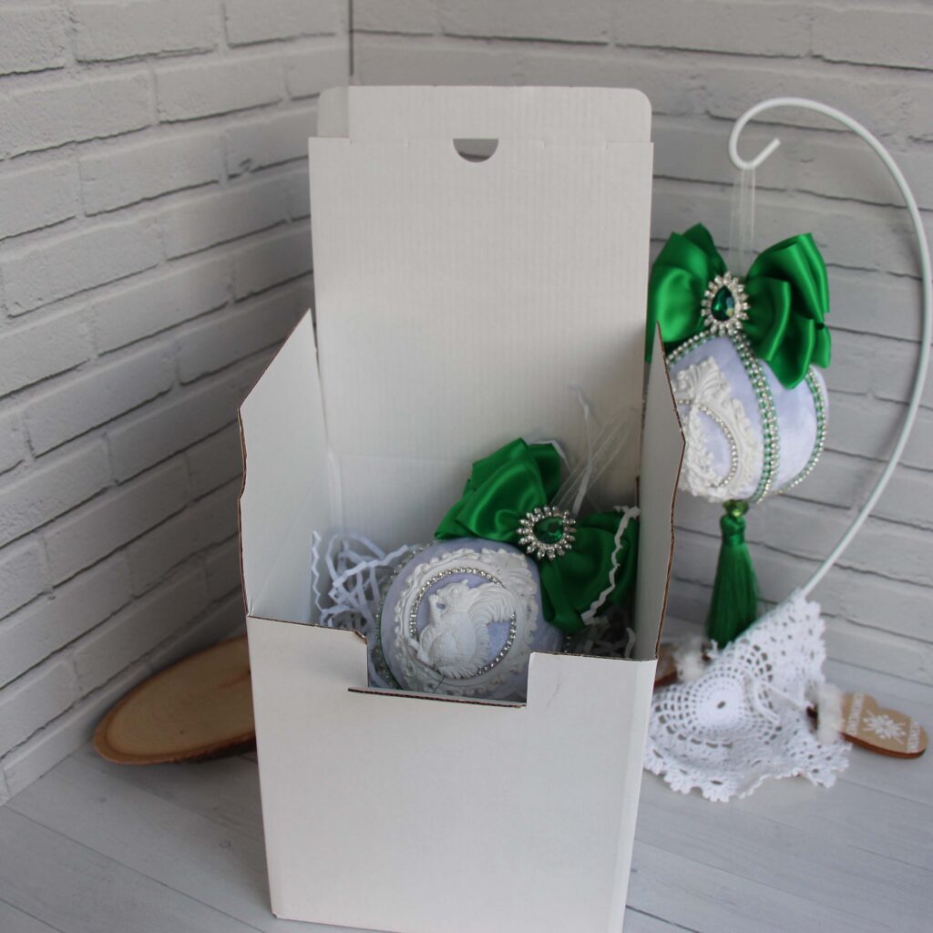 Ёлочные игрушки ручной работы