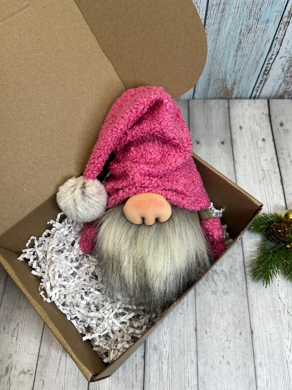 Гном новогодний 18 см