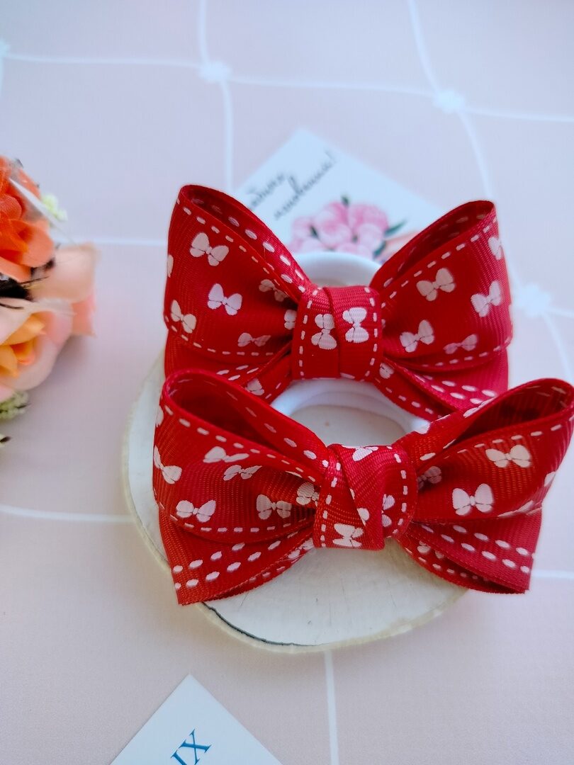 Милые детские бантики для волос