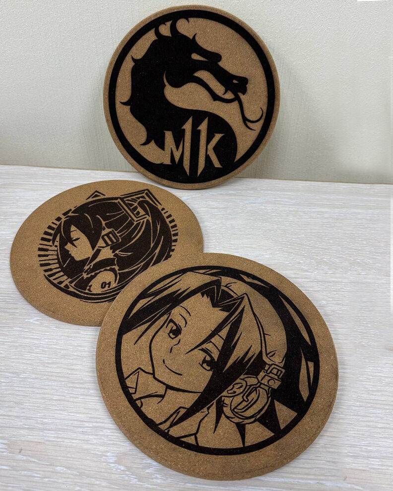 Пробковая подставка под горячее