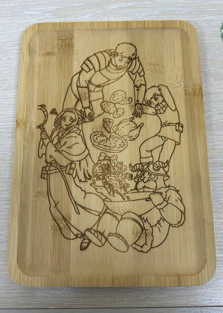 Поднос деревянный «Подземелье вкусностей»