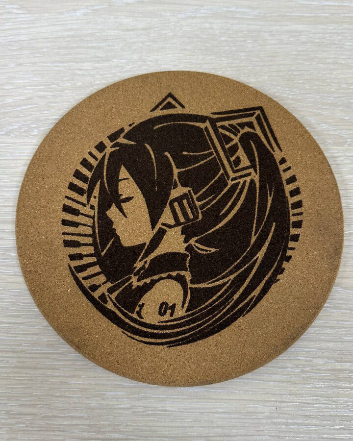 Пробковая подставка под горячее