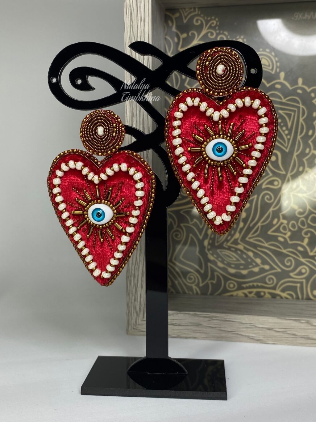 Серьги Сердце