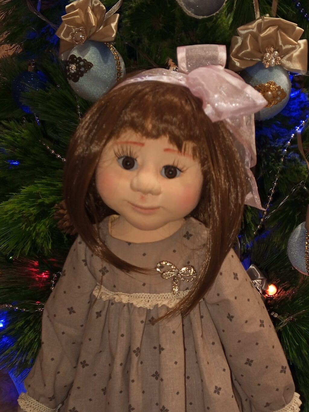 Текстильная кукла ручной работы