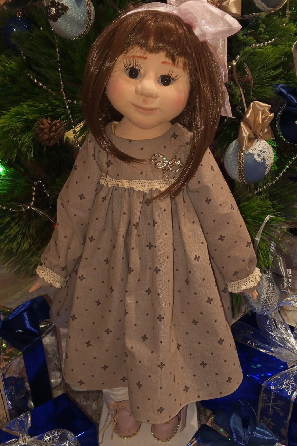 Текстильная кукла ручной работы