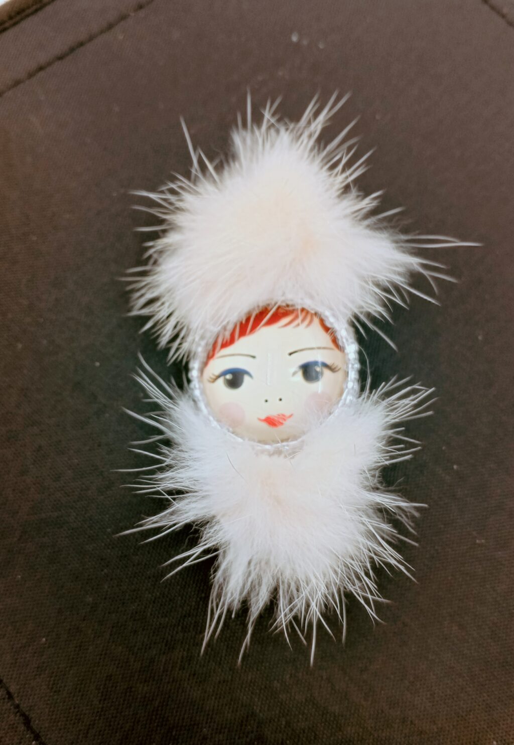 Брошь Зимушка