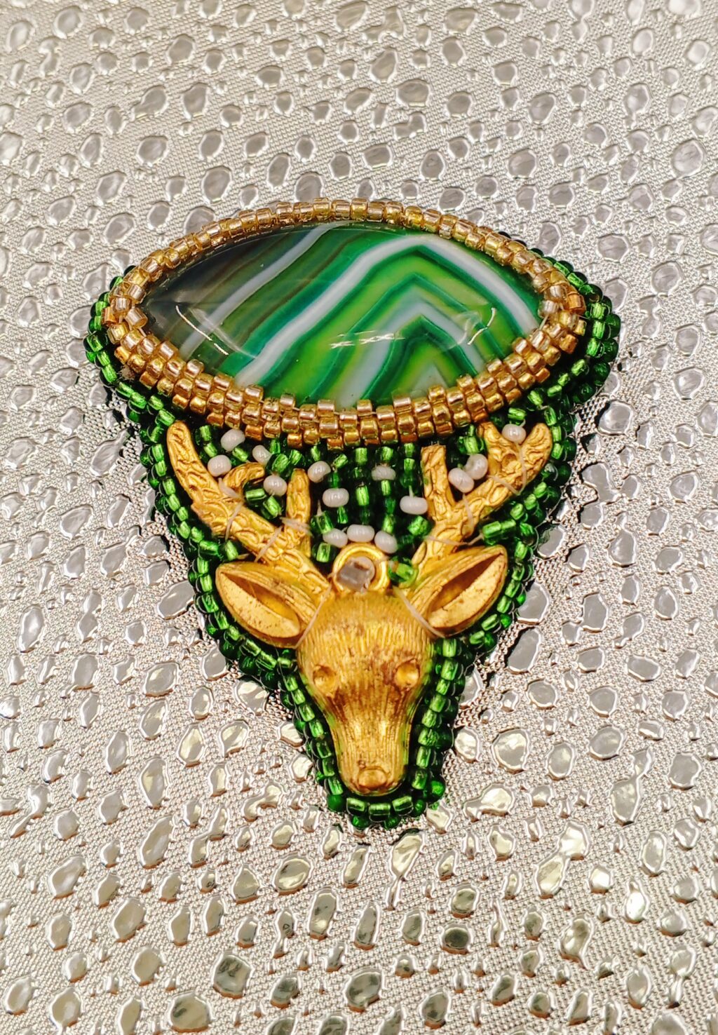 Брошь-кулон Король зимнего леса