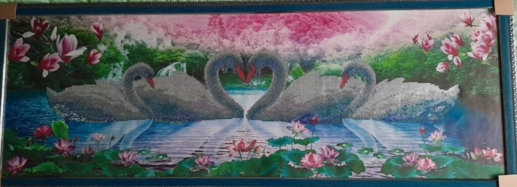 Картина Белые лебеди