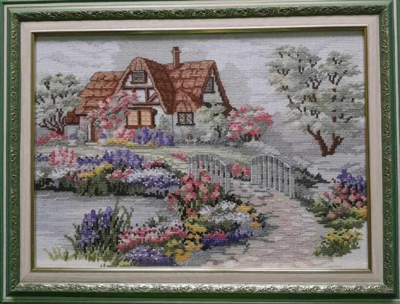 Картина Мостик к дому