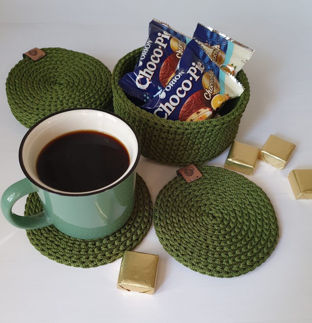 Подставки под горячее, набор подставок под кружки