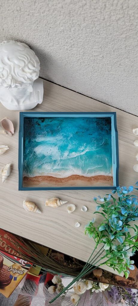 Поднос Волны океана