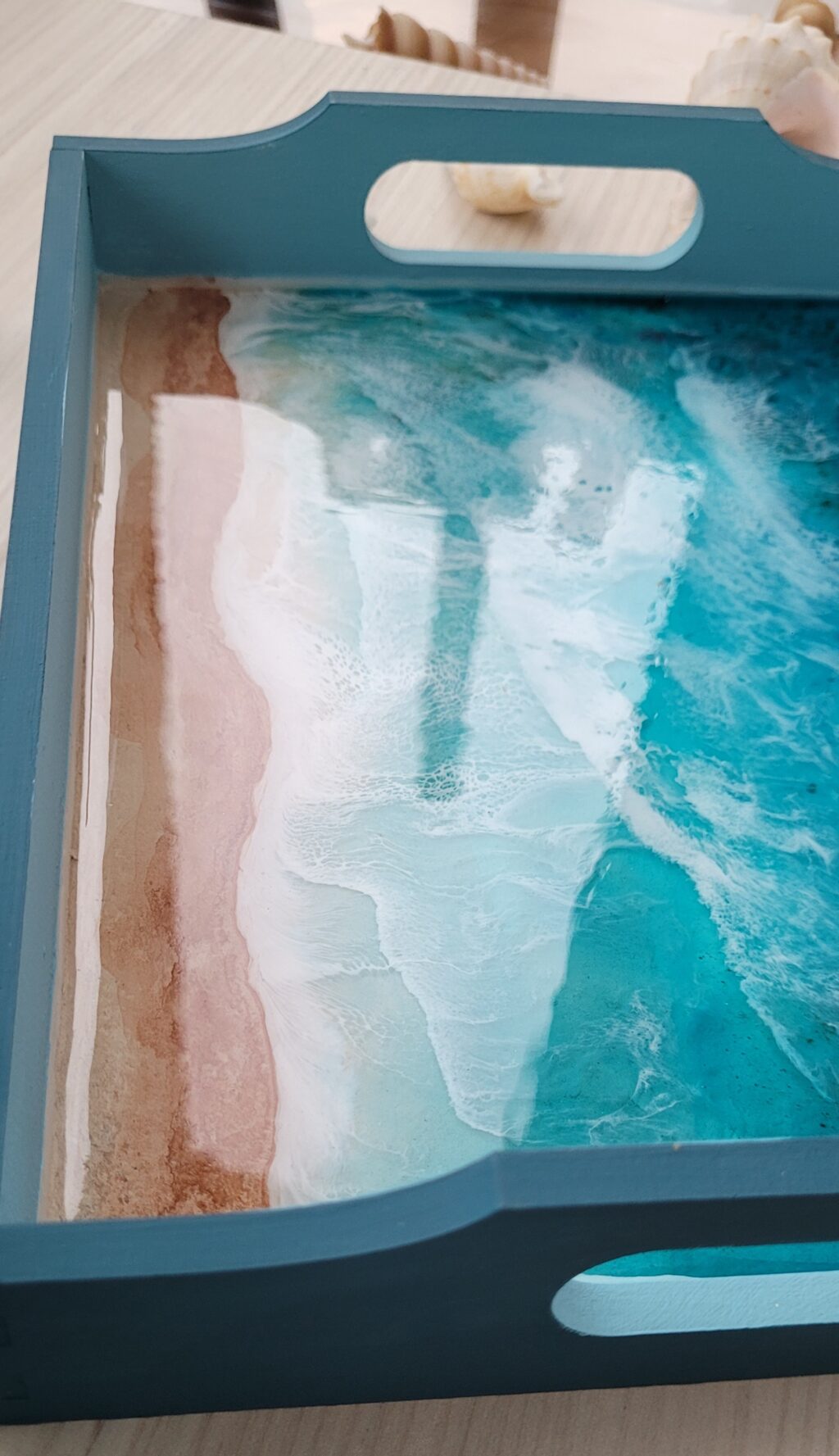 Поднос Волны океана