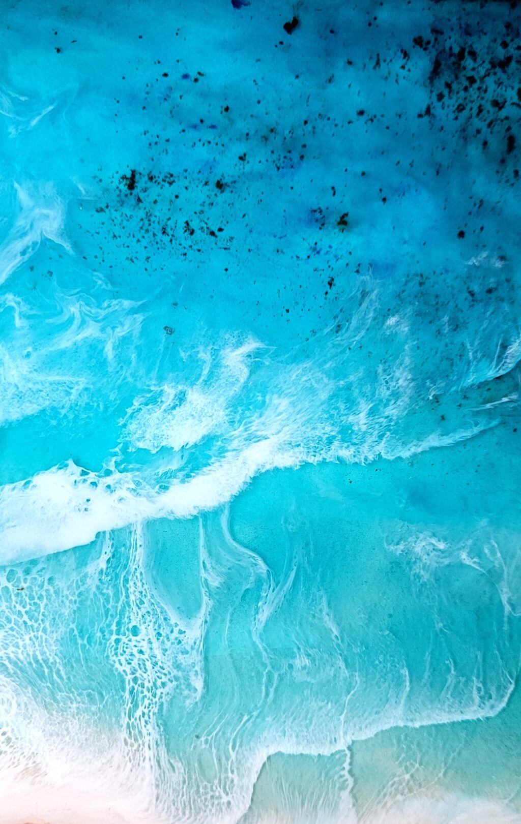 Поднос Волны океана