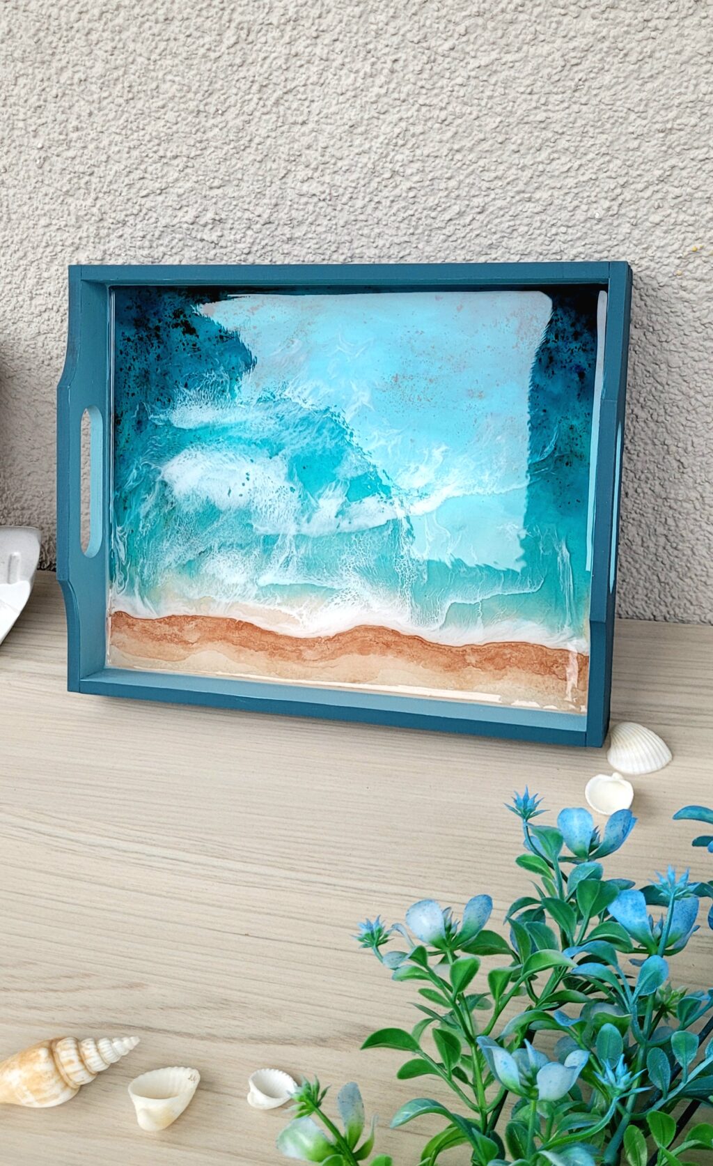 Поднос Волны океана