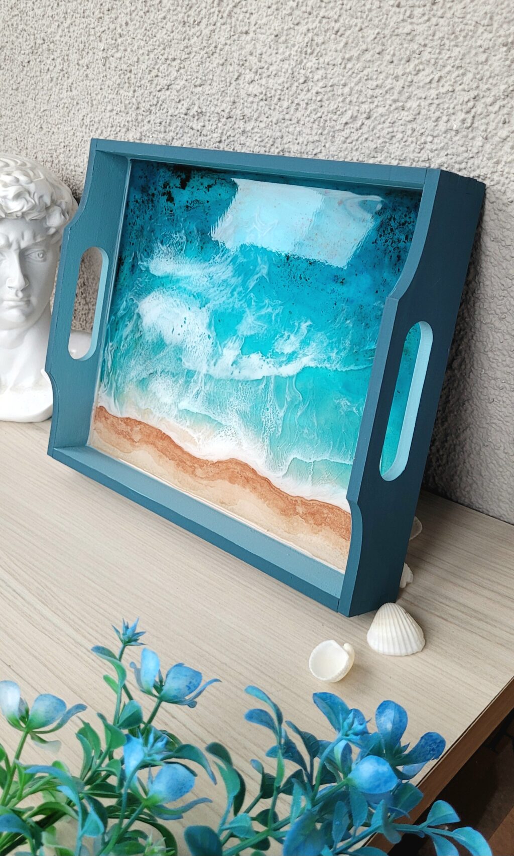 Поднос Волны океана