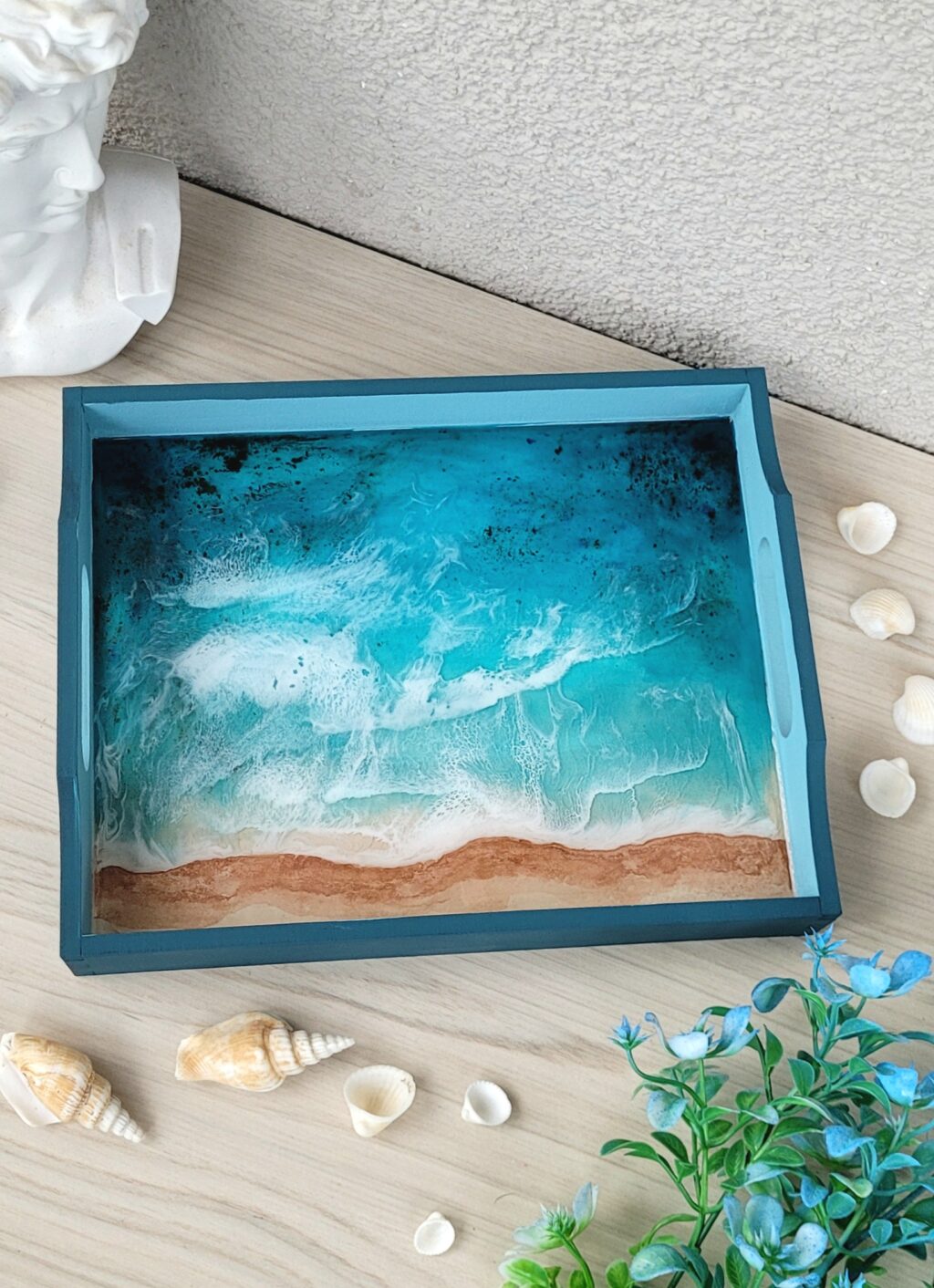 Поднос Волны океана