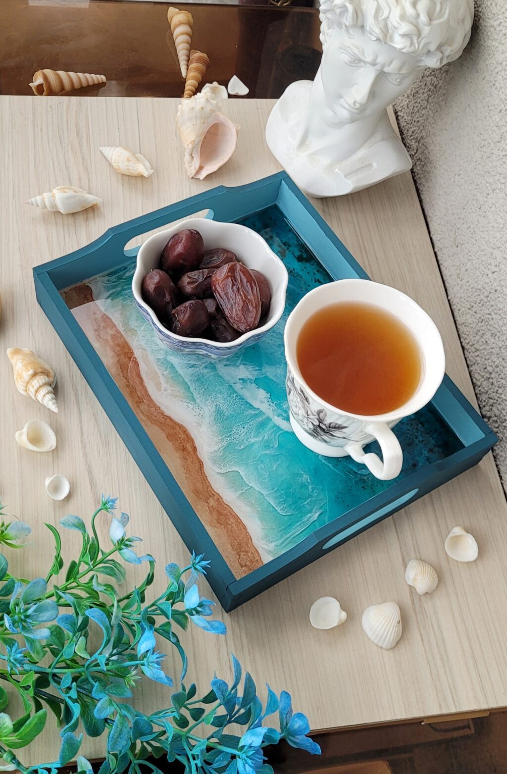 Поднос Волны океана