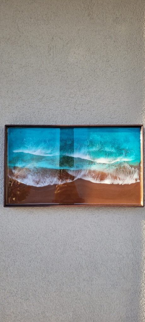 Столик в кровать Волны океана