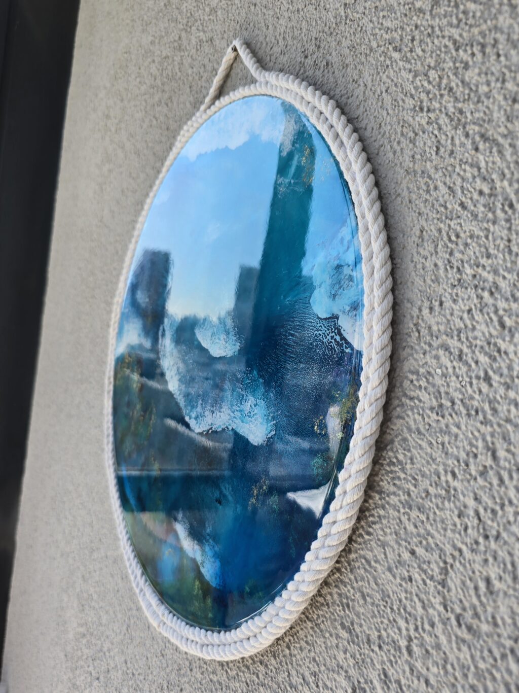 Картина из смолы » Роскошь океана» 40см