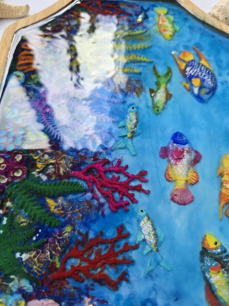 Поднос Кораллы 26*17см