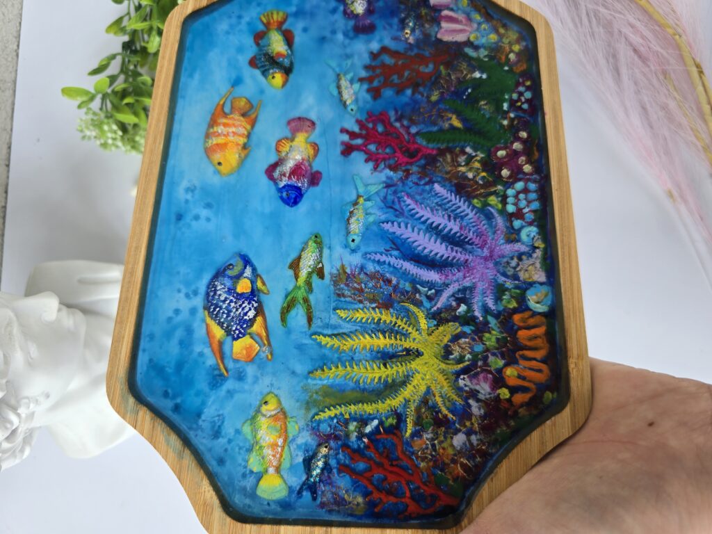 Поднос Кораллы 26*17см