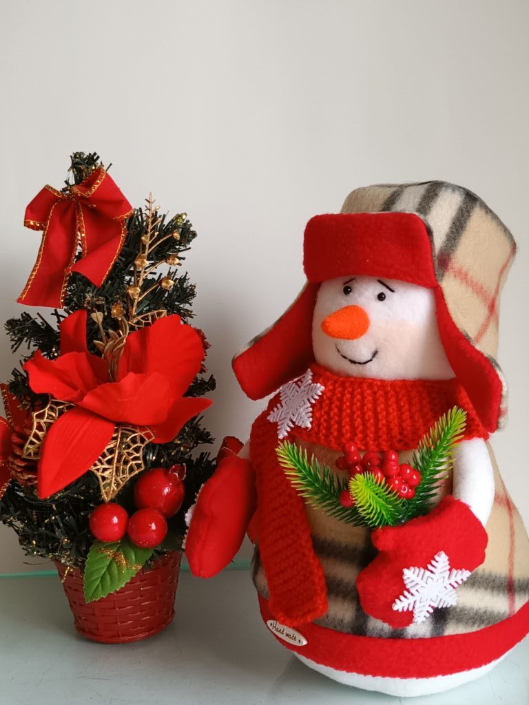 Новогодний снеговичок