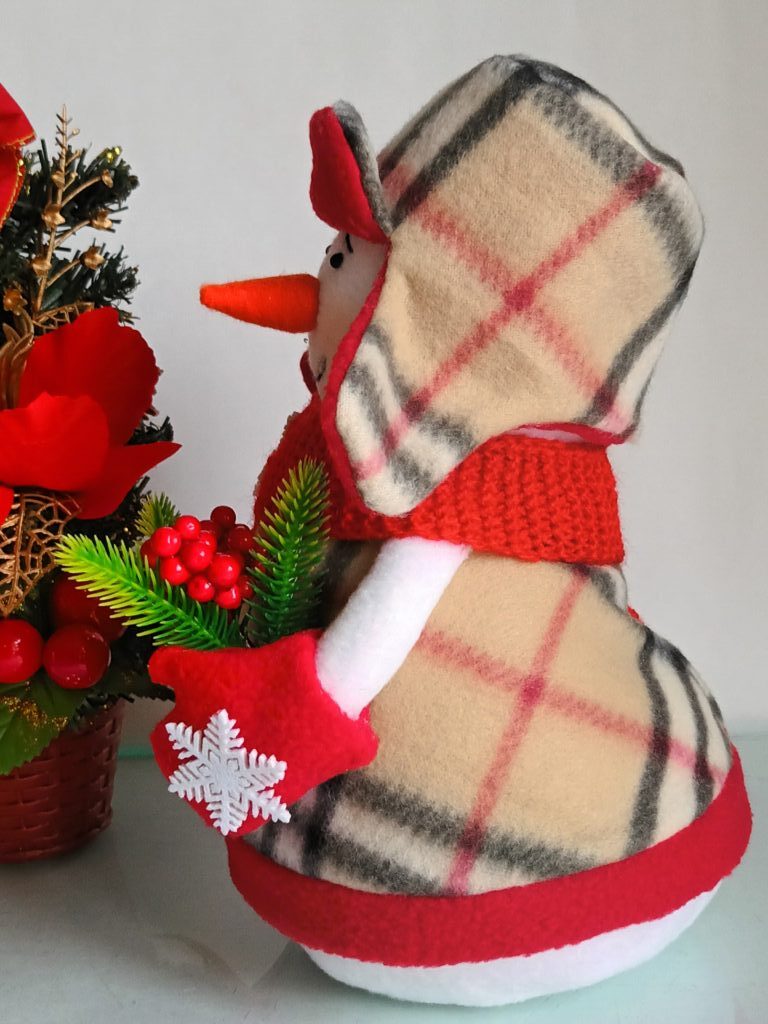 Новогодний снеговичок