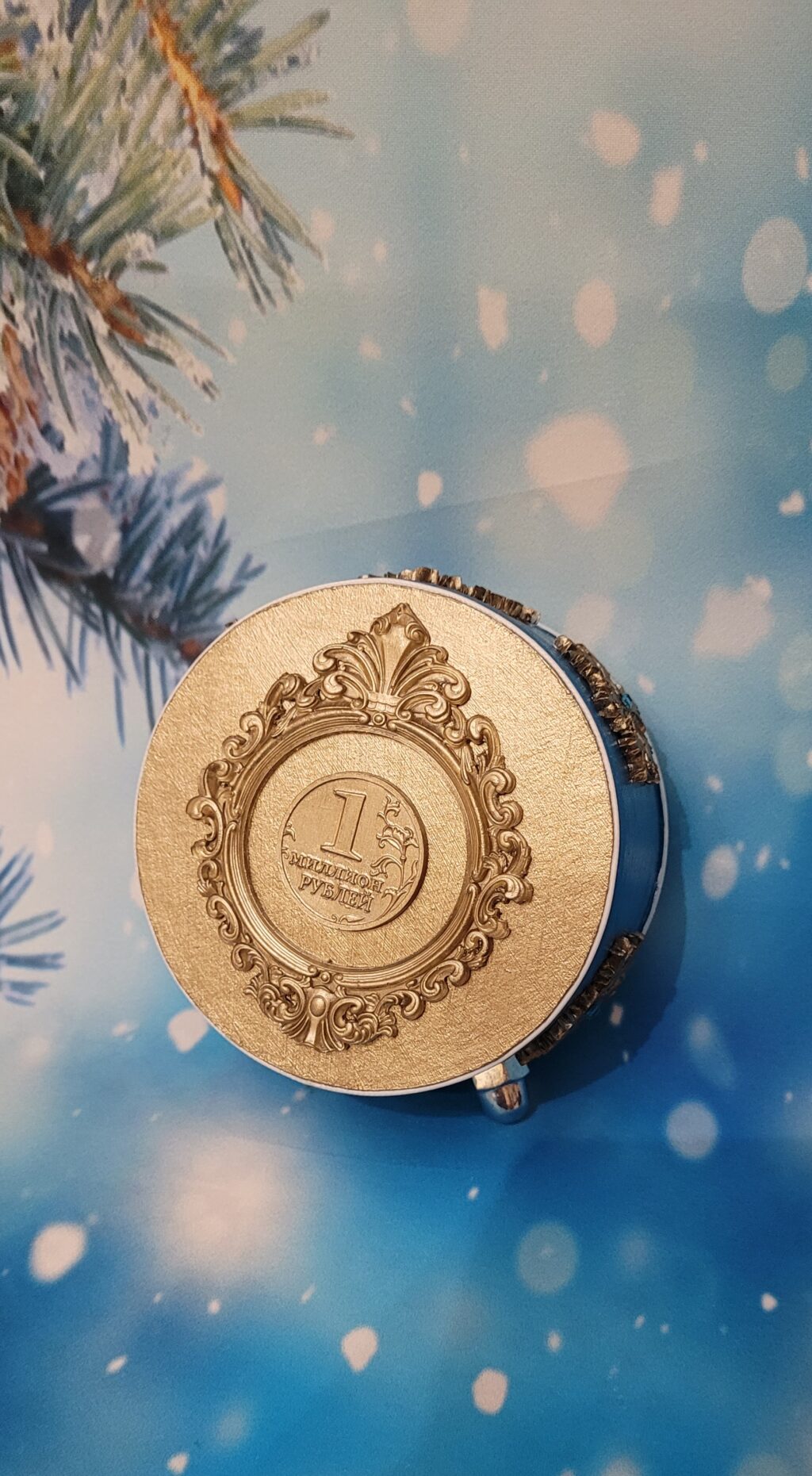 Декоративный будильник «Белая лошадка»