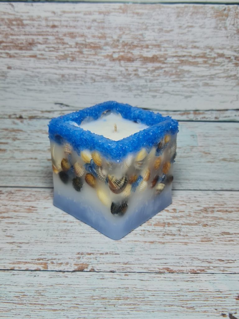 Аромасвеча солёный океан.