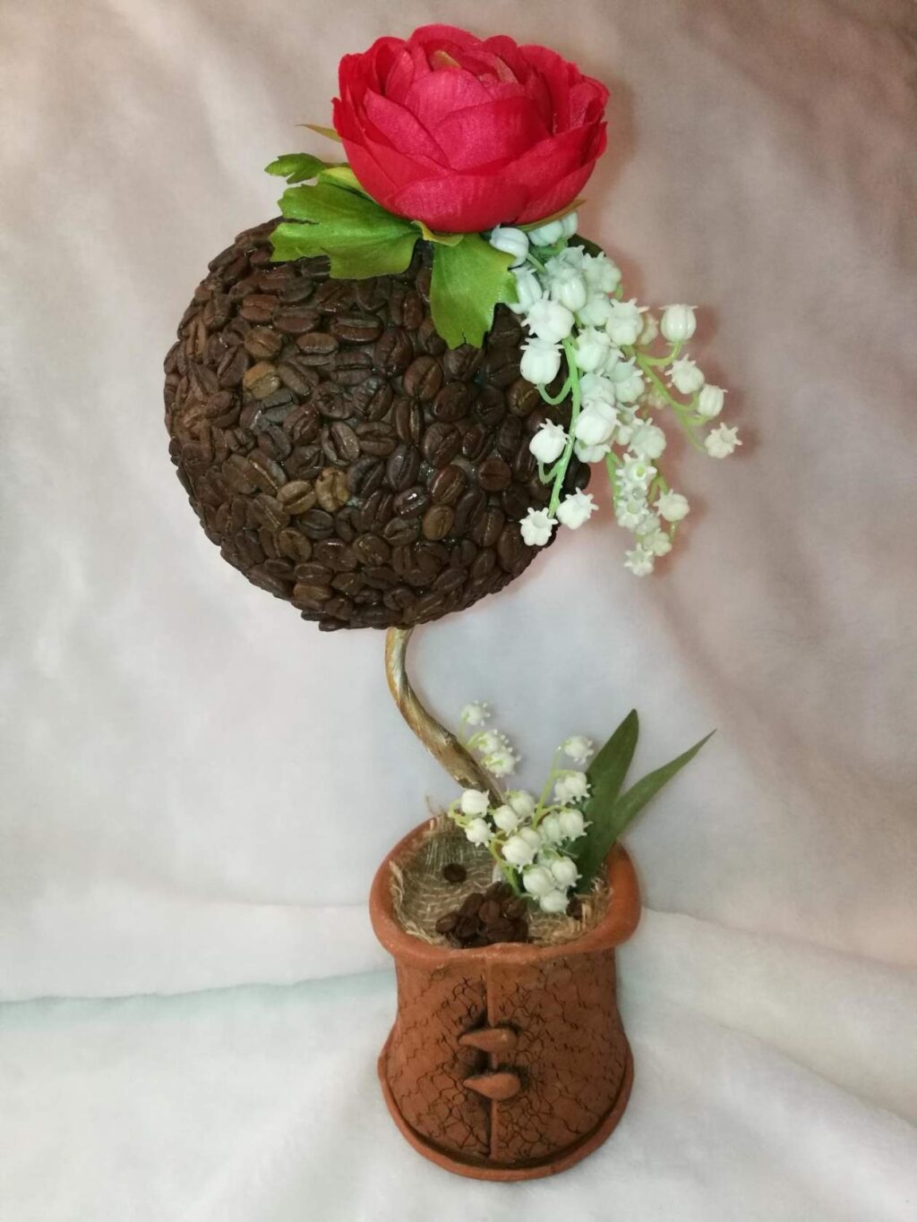 Кофейное дерево (топиарий)