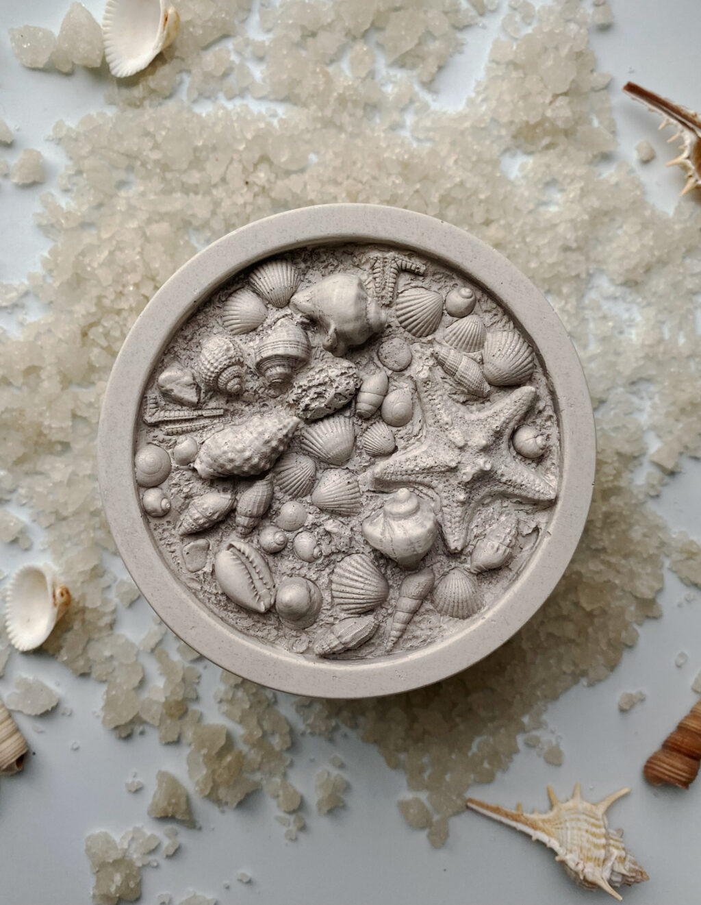 Гипсовая шкатулка «Шепот моря»