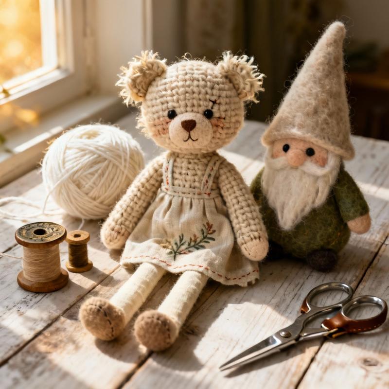 Чем заменить дорогую куклу: гид по уютным и доступным игрушкам ручной работы