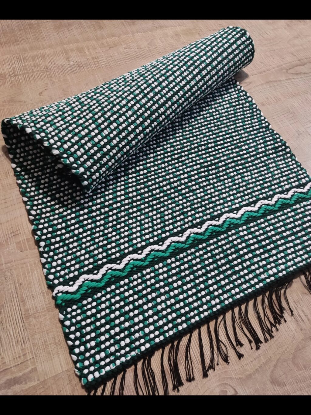 Домотканый половик ЁЛКА