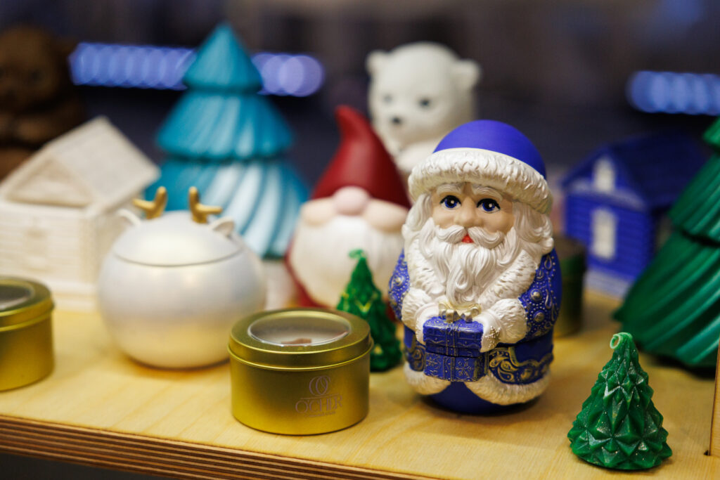 Свеча «Дед Мороз»