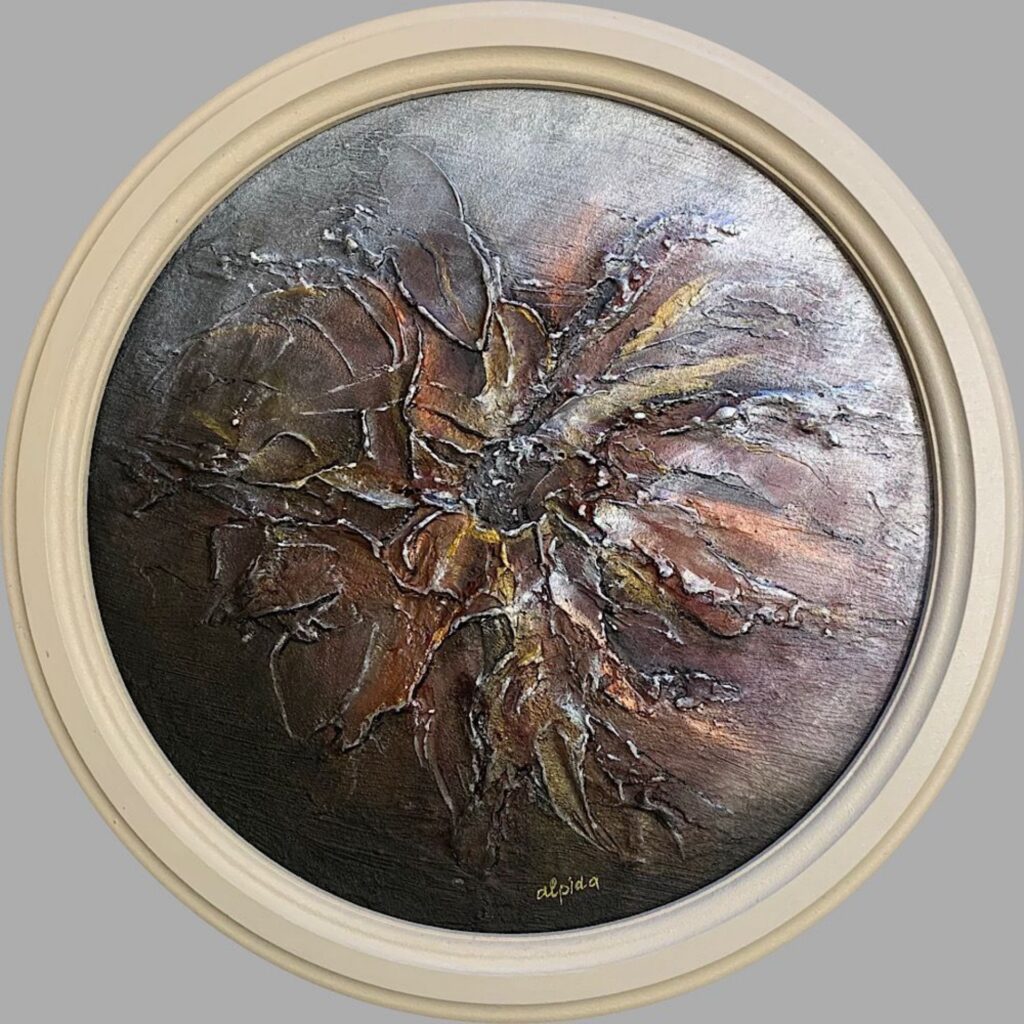 Интерьерная авторская фактурная картина