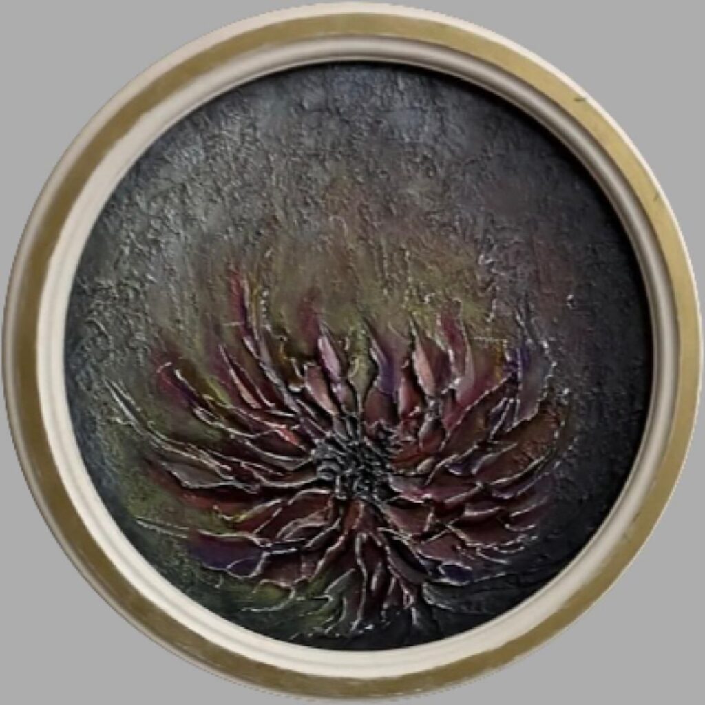 Интерьерная авторская фактурная картина