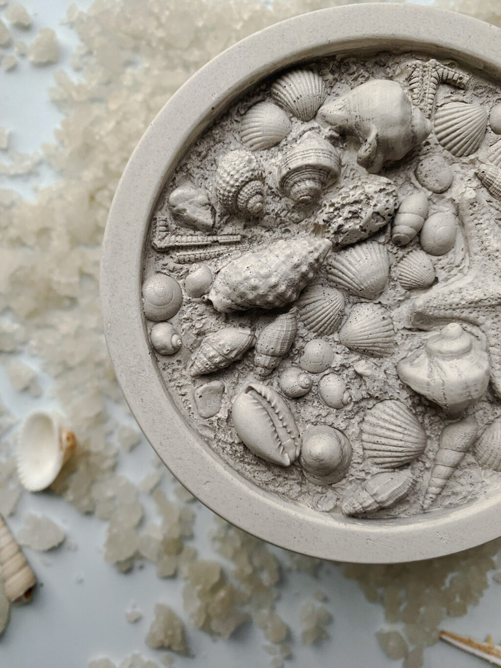 Гипсовая шкатулка «Шепот моря»