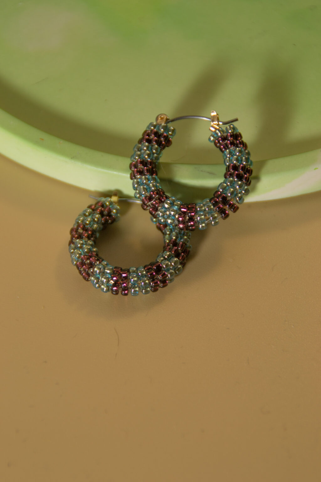 Серьги из бисера