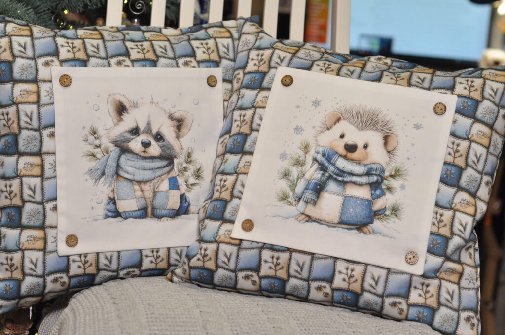 Наволочки для декоративных подушек «Лесные жители»-1